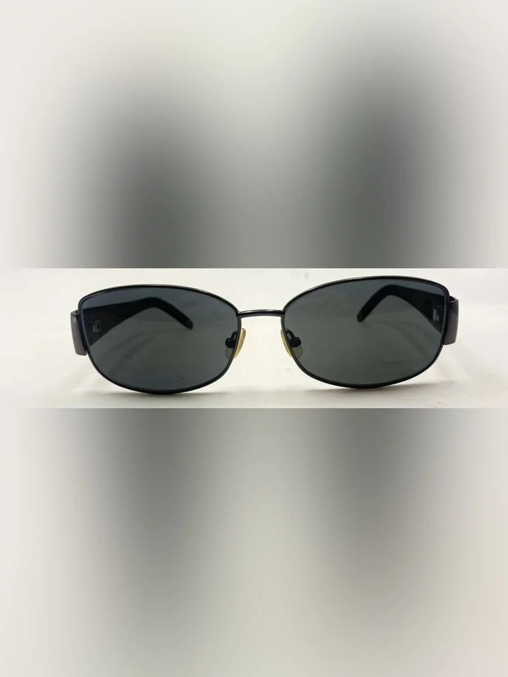 Saks Fifth Avenue S5A 42/S Gunmetal Oval Sunglasses Frames Only